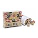 Melissa & Doug Deluxe 50-piece Wooden ABC/123 Blocks Set