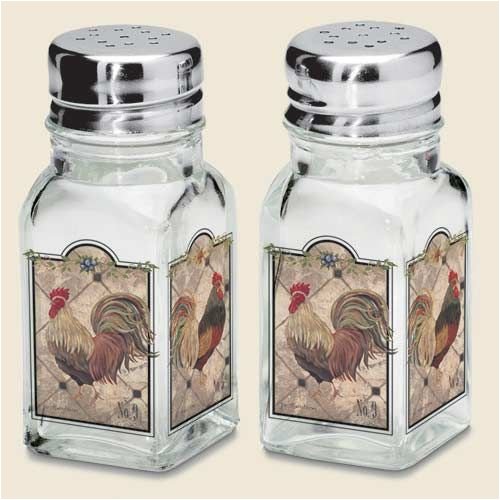 Buy Artworks Home Accents ~ Iron Gate Rooster Chickens Salt and Pepper Shakers