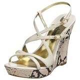  : Charles by Charles David Women's Blithe Wedge Sandal,Cream,5.5 M US