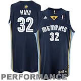 Adidas Memphis Grizzlies O.J. Mayo Youth (Sizes 8-20) Revolution 30 Swingman Road Jersey Small