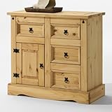 Mexico Möbel Anrichte im Mexiko Stil, Pinie massiv