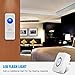 Wireless Doorbell, PAPAYAY Waterproof Wireless DoorBell Kit Plug-in Push Button with LED Indicator Over 50 Chimes for Outdoor/Indoor Use, White
