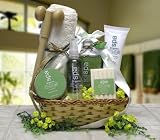 Organic Spa Essentials Gourmet Food Gift Basket