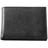 Fallen Wallet Snakeskin Leather Bi-Fold Black