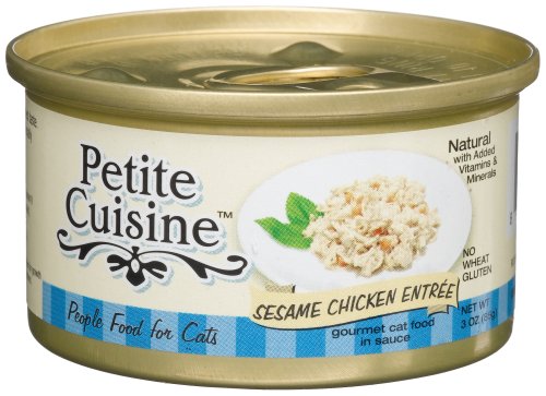 Petite Cuisine Chinese Chicken Entrée for Cats, 3-Ounce Cans (Pack of 24)