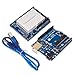 Funduino Advanced Starter Kit LCD Servo Motor Dot Matrix Breadboard LED Basic Element Pack Compatible with Arduino