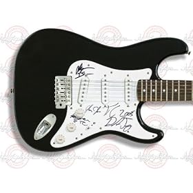 TRAUMA CONCEPT Autographed Signed Guitar & PROOF ed