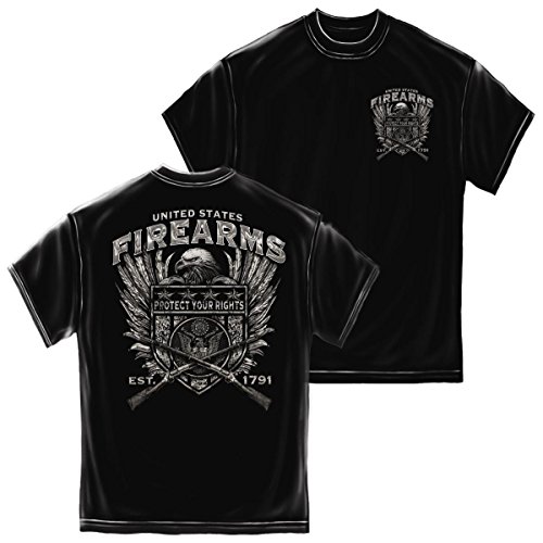 Erazor Bits 100% Cotton United States Fire Arms T-Shirt