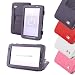 DURAGADGET Genuine BLACK Leather Protective Case With Stand For Samsung Galaxy TAB (P1000)