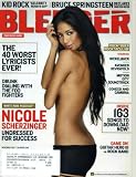 Blender November 2007 Nicole Scherzinger Cover, Kid Rock, Bruce Springsteen, Foo Fighters, Guitar Hero III vs Rock Band