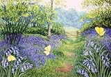 Brimstone and Bluebells - Majestic 1500 Piece Wooden Jigsaw