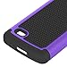 LG Lancet Case, LK LG Lancet Case [Drop Protection] [Shock-Absorption] Hybrid Dual Layer Armor Defender Protective Case Cover for LG Lancet (Purple)
