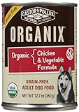 Castor & Pollux Organix Grain Free Organic Chicken & Vegetable - 12 x 12.7 oz