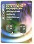 Audiovox AA925 Remote Keyless Entry System with Two  RF Transmitters
