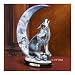 Mystic Moon Howling Wolf Collectible Wolf Art Figurine by The Bradford Exchange