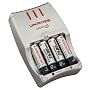 UniRoss Sprint 90 Min Battery Charger inc 4 x AA 2500 mAh Rechargeable Batteries