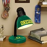 OREGON DUCKS Team Logo DESK LAMP (14.5 Tall x 6 Wide) with High Gloss Baked-Enamel Finish