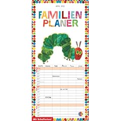 Raupe Nimmersatt und Freunde Familienplaner 2012