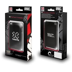 ESPN X Games Black Faceplate For iPod Touch 4