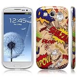 Samsung Galaxy S3 i9300 Comic Capers Image Hard Back Cover / Case / Shell / Shield - Multicoloured By Terrapin (Designed Exclusively By Creative 11)by Terrapin