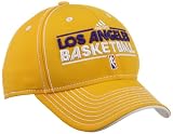 NBA Los Angeles Lakers Authentic Practice Graphic Cap - Tt80Z, Small/Medium, Gold