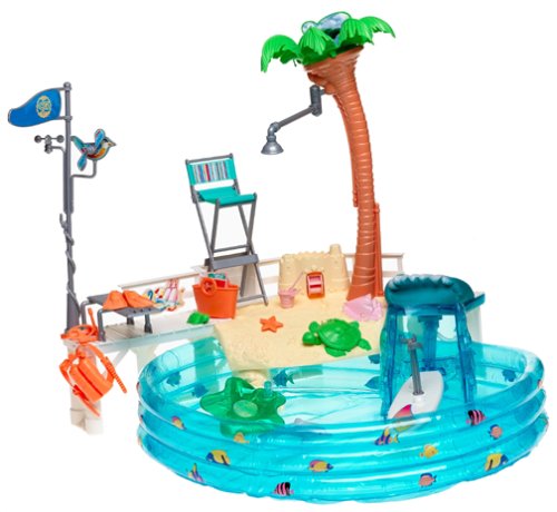 Barbie Cali Girl Pool Playset 51KV50FCGXL Barbie Cali Girl Pool Playset