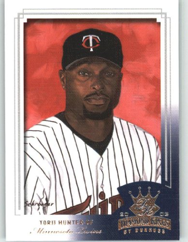 2003 Donruss Diamond Kings #34 Torii Hunter - Minnesota Twins (Baseball Cards)