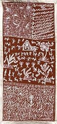 Tribal Art from India Warli Paintings Wall Decor 18 x 39 inches (warli144)