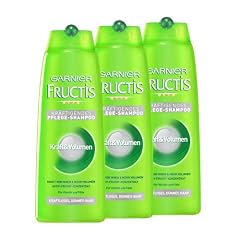 Garnier Fructis Shampoo Kraft & Volumen , 3er Pack (3 x 250 ml)