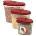 Euro-Ware 490 6pc Plastic Storage Set with Lid