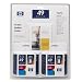 HP 49 Tri-Color Ink Cartridge Twin Pack (C6649AN)