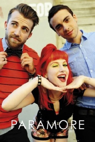 Paramore Trio Music Poster