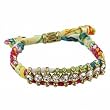 Goldtone Rhinestone Adjustable Friendship Bracelet Fashion Jewelry