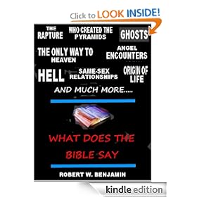 WHAT DOES THE BIBLE SAY