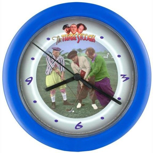 The Three Stooges Golf Wall Clock