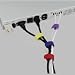 Compucessory Cable Ties, Velcro, 7x3/4x1/16, 10/PK, Assorted