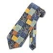 Men's Handmade Tie Ancient Drawing Silk Necktie