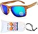 W107-vp Style Vault Sport Flash Mirror Sunglasses (B1738F Woody Brown-Emerald Mirror, mirrored)