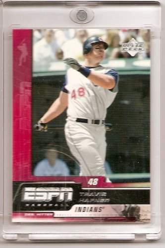 2005 Upper Deck ESPN #28 Travis Hafner Cleveland Indians Baseball Card - Mint Condition- Shipped In Protective Screwdown Case!