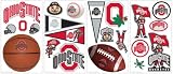 RoomMates RMK1111SCS Ohio State University Peel & Stick Appliques