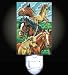 Horse Montage Decorative Night Light