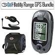 Golf Buddy Pro GPS Range Finder With Case and Car Charger