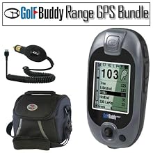 Golf Buddy Pro GPS Range Finder With Case and Car Charger