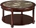 Essex Round Coffee Table, 18"Hx36"W, CHERRY