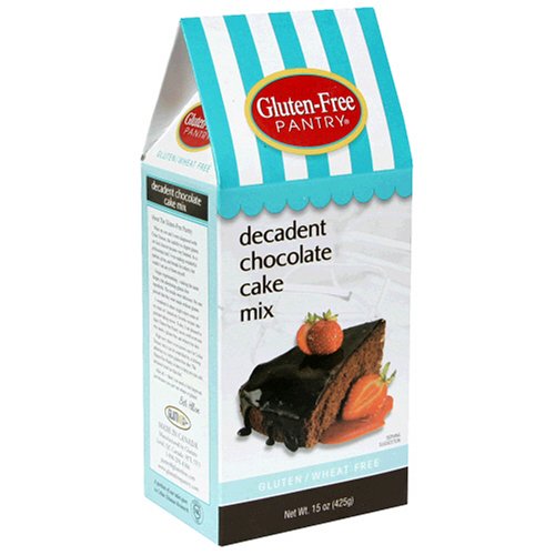 The Gluten-Free Pantry Decadent Chocolate Cake Mix, 15-Ounce Boxes (Pack of 6) by Gluten Free Cake Mixes