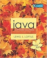 Java Software Solutions: Foundations of Program Design