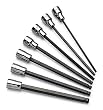 SK 19751 7 Piece 3/8-Inch Drive 5/32-Inch to 3/8-Inch Long Ball Hex Bit Set
