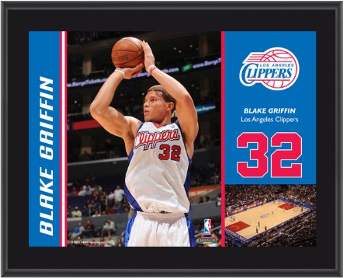 Mounted Memories Los Angeles Clippers Blake Griffin 10X13 Sublimated Plaque