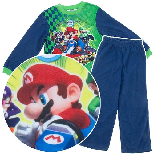 Mario Kart Wii Pajamas for Boys