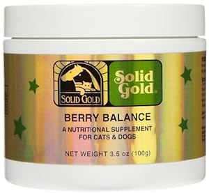 Solid Gold Berry Balance Supplement for Dogs and Cats, 3.5 oz